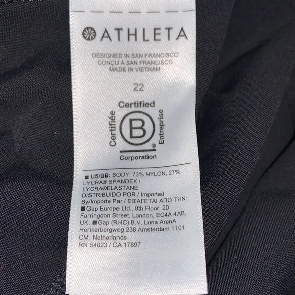 Athleta Stellar Flare Trouser Women’s Size 22 Black - Picture 8 of 11